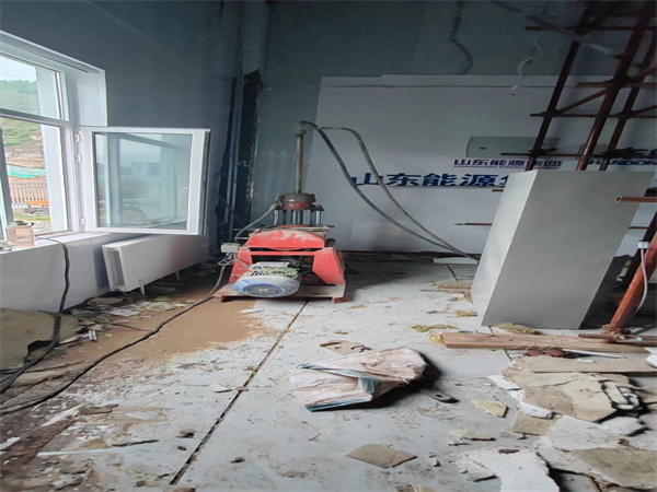 婺源地基基础下沉墙体裂缝加固注浆顶升施工